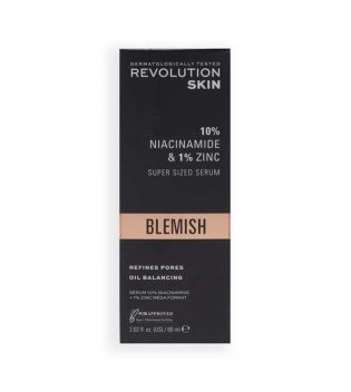 Revolution Skincare - *Blemish* – Porenverkleinerndes Serum 10 % Niacinamid + 1 % Zink – 60 ml