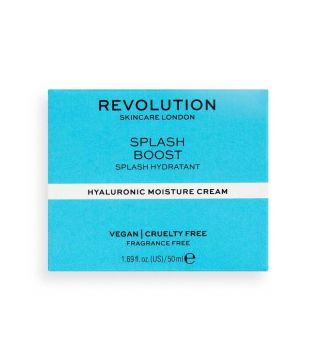 Revolution Skincare - Feuchtigkeitscreme mit Hyaluronsäure - Splash Boost