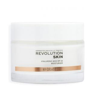 Revolution Skincare - *Hydrate* – Feuchtigkeitscreme mit Hyaluronsäure SPF30 – normale bis trockene Haut