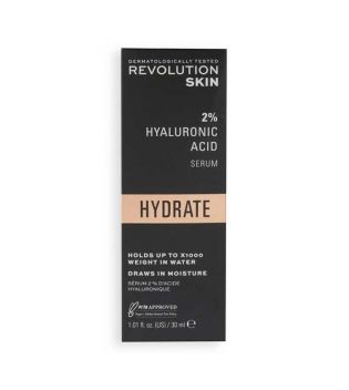 Revolution Skincare - *Hydrate* - Feuchtigkeitsspendendes und aufpolsterndes Serum mit 2 % Hyaluronsäure