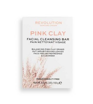 Revolution Skincare - Pink Clay Feste Gesichtsseife