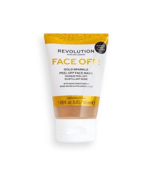 Revolution Skincare - Face Off! Gesichtsmaske - Gold Glitter
