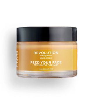 Revolution Skincare - Feed your face x Jake-Jamie Feuchtigkeitsspendende maske - Toffee Apple