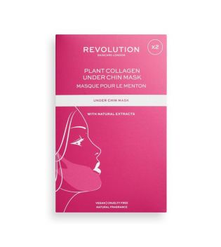 Revolution Skincare - Packung mit 2 Kinnmasken mit pflanzlichem Kollagen