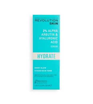 Revolution Skincare - Feuchtigkeitsspendendes Serum mit Alpha-Arbutin und Hyaluronsäure