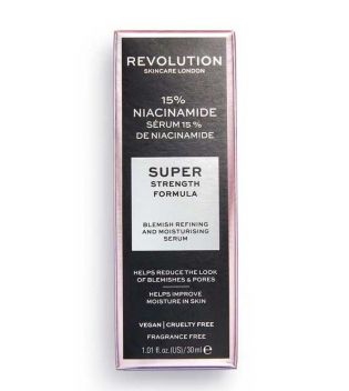 Revolution Skincare - Makelloses, verfeinerndes und feuchtigkeitsspendendes Serum - 15% Niacinamide