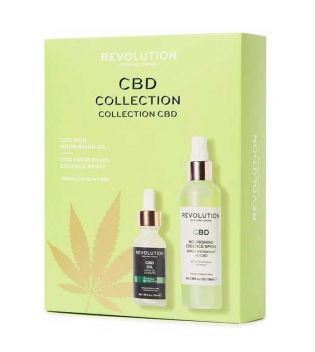 Revolution Skincare - CBD Collection Gesichtsspray + nahrhaftes Öl Set