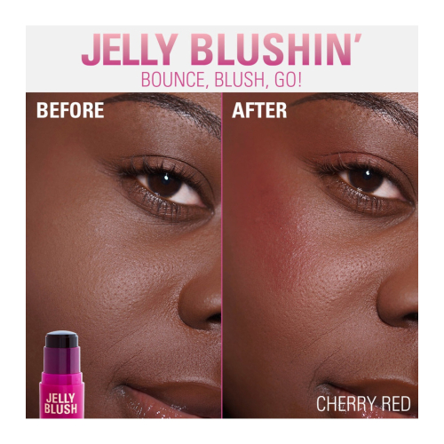 Revolution – Jelly Lip and Cheek Tint Jelly Blush - Cherry Red