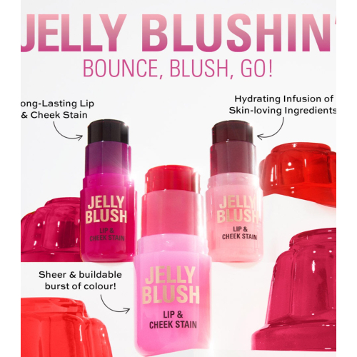 Revolution – Jelly Lip and Cheek Tint Jelly Blush – Peach Orange