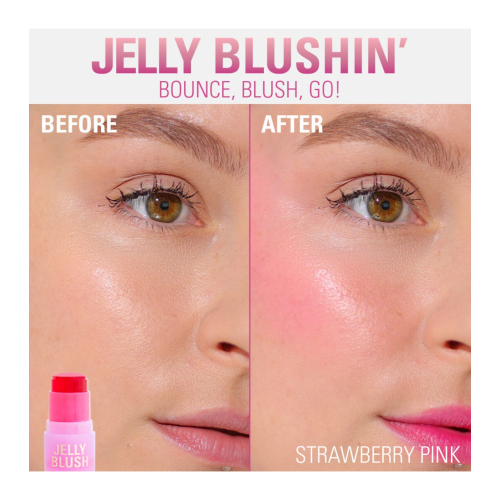Revolution – Jelly Lip and Cheek Tint Jelly Blush – Strawberry Pink