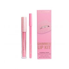 Revolution - *Ultimate Lights* – Lip Kit Shimmer Finish - Pink Lights