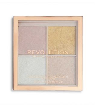 Revolution - *Ultimate Lights*  – Puder-Highlighter-Palette Cheek Glow Palette
