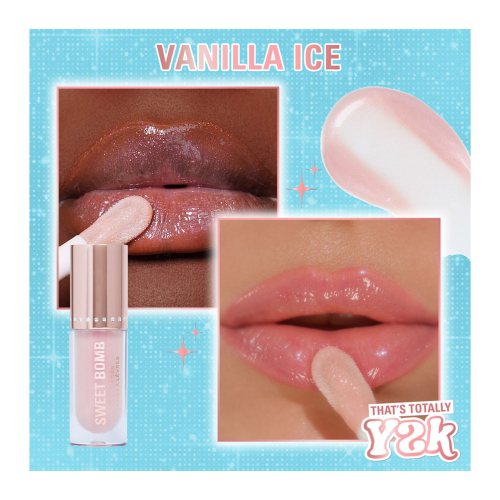 Revolution - *Y2K Baby* – Lipgloss Sweet Bomb - Vanilla Ice White Holo