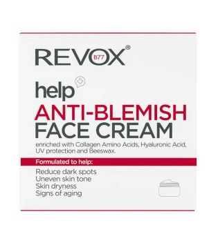 Revox - *Help* - Gesichtscreme gegen Hautunreinheiten Anti-Blemish