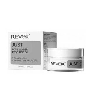 Revox - * Just * - Rosenwasser- und Avocadoöl-Augencreme