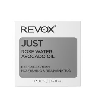 Revox - * Just * - Rosenwasser- und Avocadoöl-Augencreme