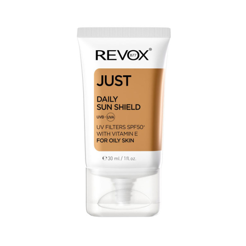 Revox - *Just* – Täglicher Sonnenschutz SPF50+ mit Vitamin E für fettige Haut