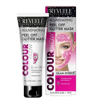 Revuele - Color Glow Glitter Mask Peel-off - Verjüngend