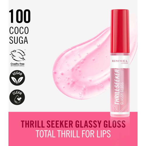 Rimmel London – Lipgloss Thrill Seeker – 100: Coco Suga