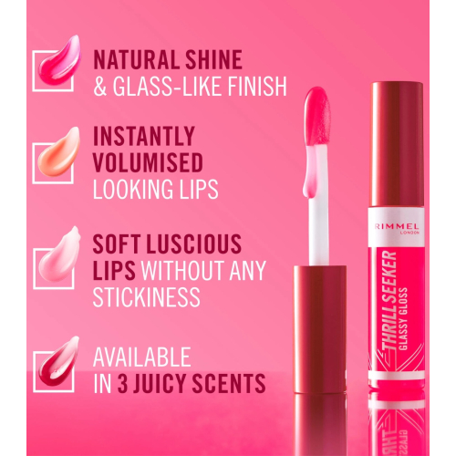 Rimmel London – Lipgloss Thrill Seeker – 100: Coco Suga