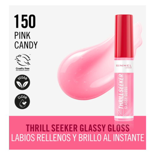 Rimmel London - Lipgloss Thrill Seeker - 150: Pink Candy