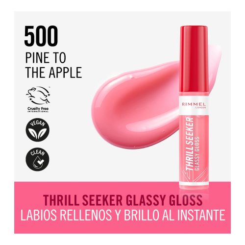 Rimmel London - Lipgloss Thrill Seeker - 500: Pine to the Apple