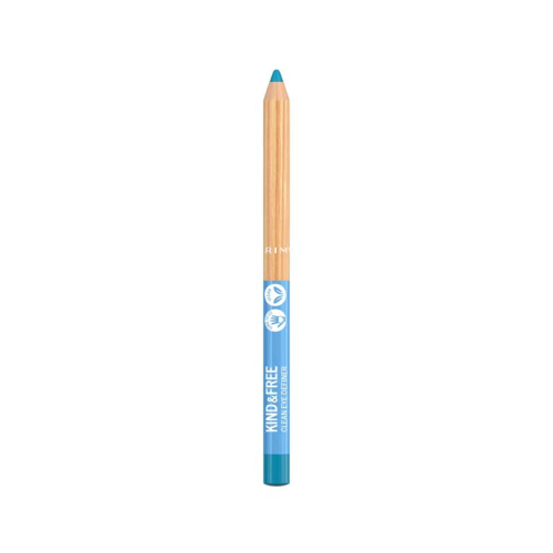 Rimmel London - *Kind & Free* - Kajalstift Clean Eye Definer - 06: Anime blue