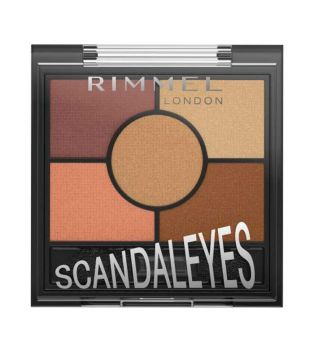 Rimmel London – Lidschatten-Palette Scandaleyes - 005: Sunset Bronze