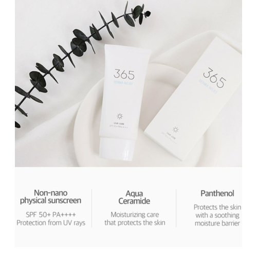 Round Lab - 365 Beruhigender Sonnenschutz Derma Relief SPF 50+ PA++++