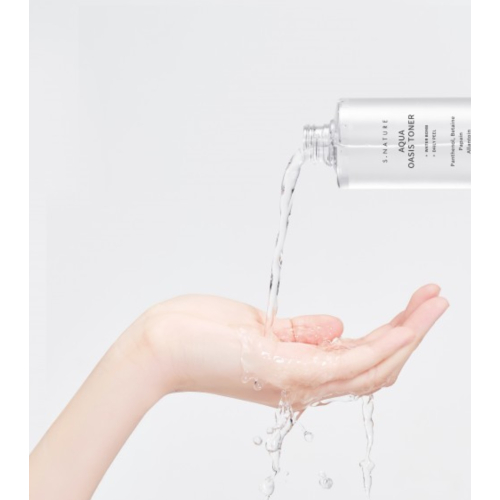 S. Nature - Feuchtigkeitsspendendes Gesichtswasser Aqua Oasis