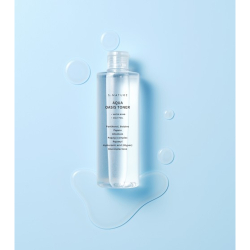 S. Nature - Feuchtigkeitsspendendes Gesichtswasser Aqua Oasis