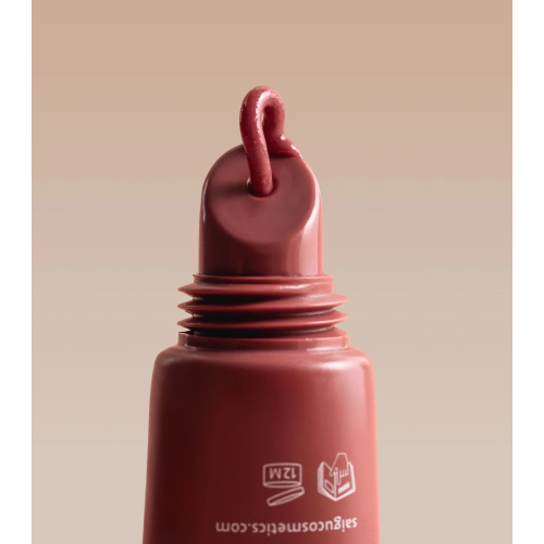 Saigu Cosmetics - Feuchtigkeitsspendender Lippenbalsam mit Glanzeffekt - Brownie