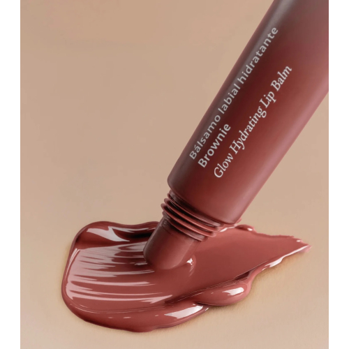 Saigu Cosmetics - Feuchtigkeitsspendender Lippenbalsam mit Glanzeffekt - Brownie