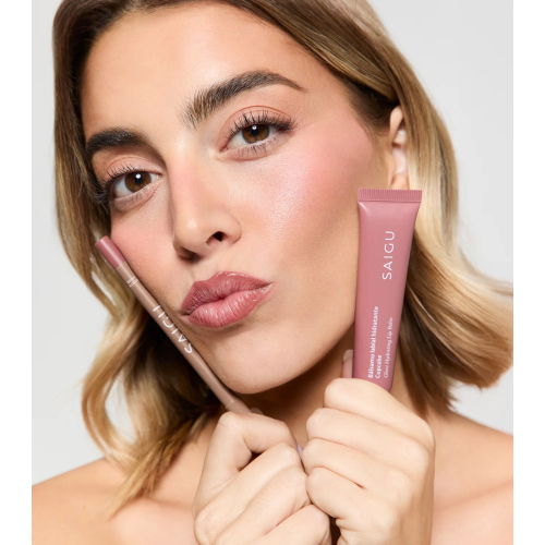 Saigu Cosmetics - Feuchtigkeitsspendender Lippenbalsam mit Glanzeffekt - Cupcake