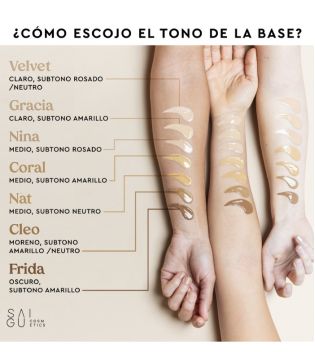 Saigu Cosmetics - Flüssige Foundation - Cleo