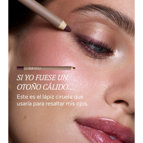 Saigu Cosmetics - *Golden Plum* - Augenstift Delineado Infinito - Satin Wine