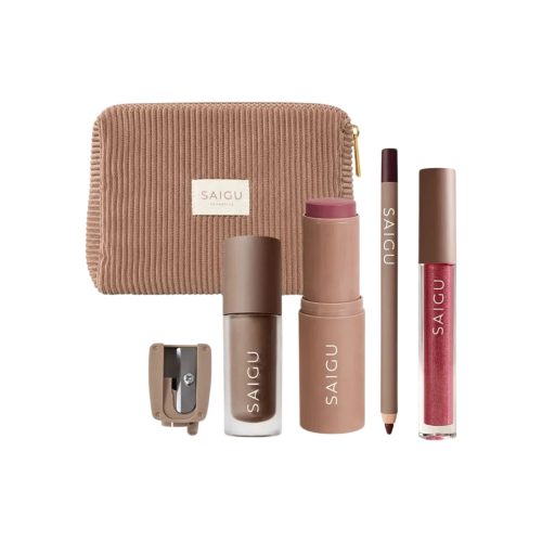 Saigu Cosmetics - *Golden Plum* - Make-up-Set - Full Golden Plum