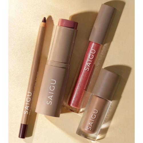 Saigu Cosmetics - *Golden Plum* - Make-up-Set - Full Golden Plum