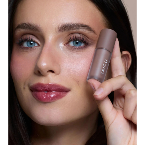 Saigu Cosmetics - *Golden Plum* - Flüssiger Lidschatten One Touch - Ash