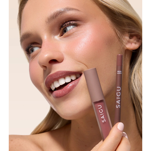 Saigu Cosmetics - Silky Lip Liner - Dusty Nude