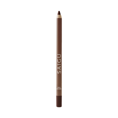 Saigu Cosmetics - Silky Lining Lip Pencil - Rich Brown
