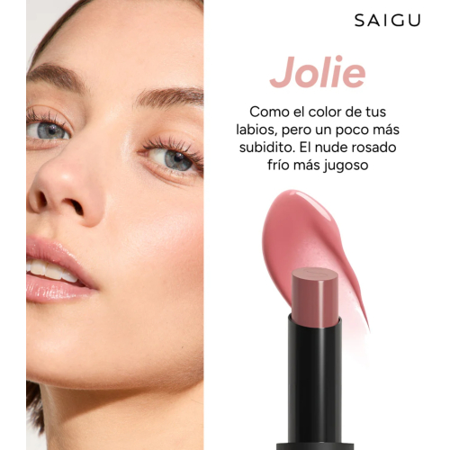 Saigu Cosmetics - Lippenstift Melting Glow - Jolie