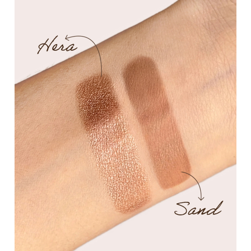 Saigu Cosmetics - Flüssiger Lidschatten One Touch Matte - Sand