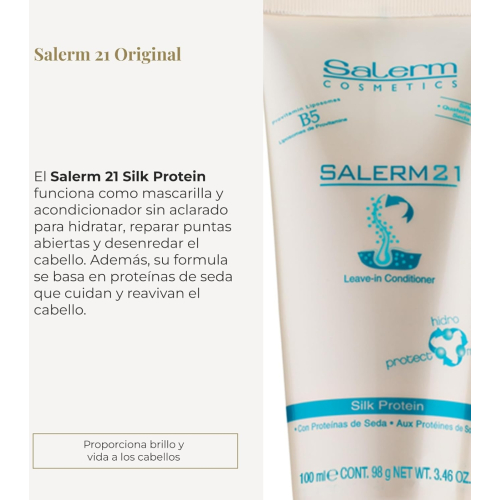 Salerm - *Salerm 21* - Spülung Leave-in Silk Protein - 100ml