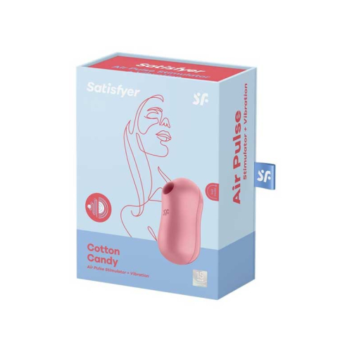 Satisfyer – Klitorisstimulator Cotton Candy – Rot