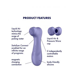 Satisfyer – Klitorisstimulator Pro 2 Generation 3 App Connect – Violett
