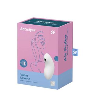 Satisfyer – Klitorisstimulator Vulva Lover 2 – Weiß