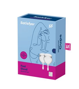 Satisfyer - Menstruationstassen-Kit Feel Good (15 + 20 ml) - Transparent