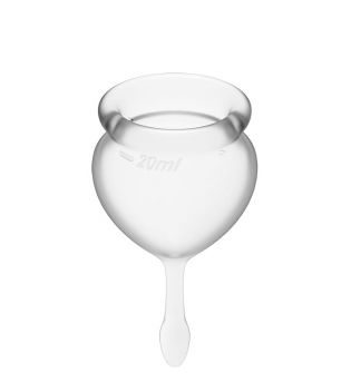 Satisfyer - Menstruationstassen-Kit Feel Good (15 + 20 ml) - Transparent