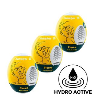 Satisfyer - Masturbator-Ei-Set Hydro Active - Fierce